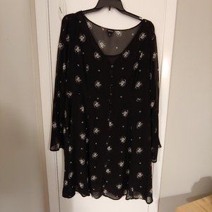Flowy midi dress